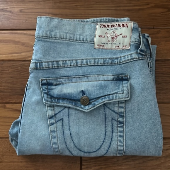 True Religion Geno Relaxed Slim Fit Jeans 40 Mens - Picture 5 of 5